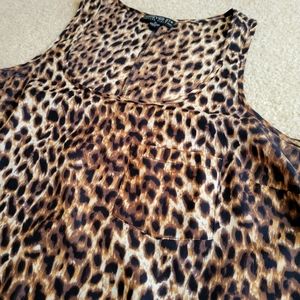 Leopard print tank